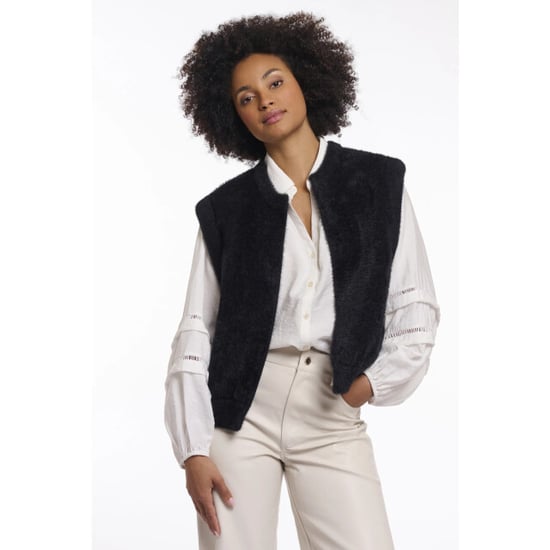 Rino & Pelle Elona.5002621 rino&pelle short waistcoat black - Image 2