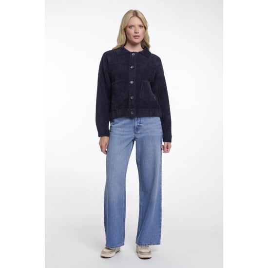 Rino & Pelle Bubbly.5002621 rino&pelle boxy jacket dark navy - Image 3