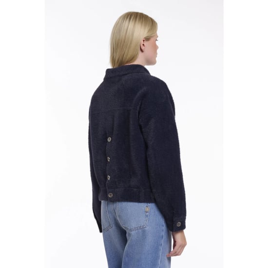 Rino & Pelle Bubbly.5002621 rino&pelle boxy jacket dark navy - Image 4