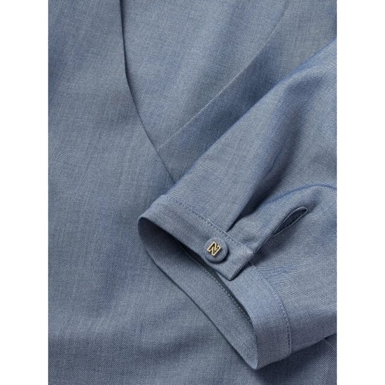Nikkie Parisa blouse blue denim - Image 2