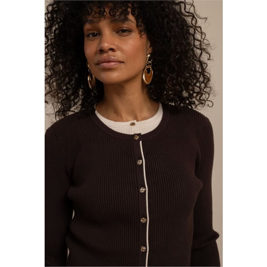 Studio Anneloes sienna cardigan 13603 8700 espresso - Image 3