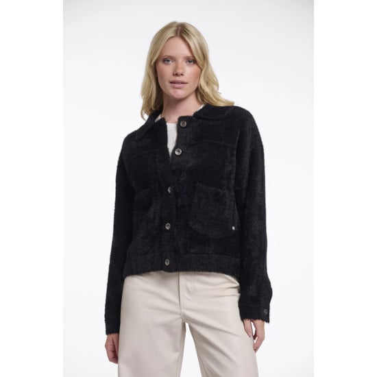 Rino & Pelle Bubbly.5002621 rino&pelle boxy jacket black - Image 5