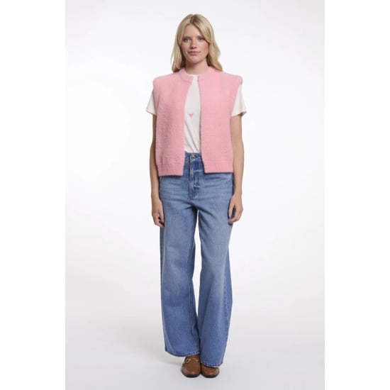 Rino & Pelle Elona.5002621 rino&pelle short waistcoat cotton candy - Image 3