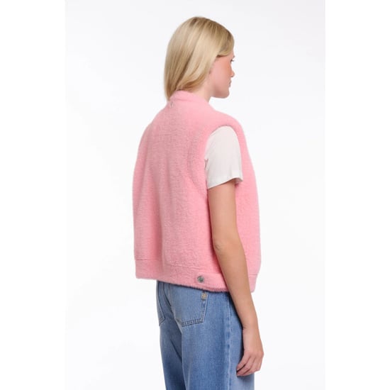 Rino & Pelle Elona.5002621 rino&pelle short waistcoat cotton candy - Image 5