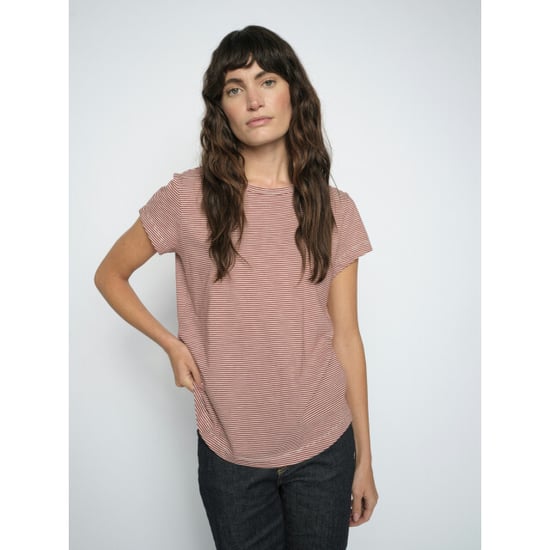 Mos Mosh 178965 272 mosmosh mmcampa o-ss stripe tee cowhide - Image 1