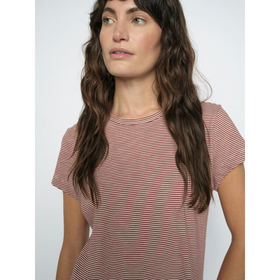 Mos Mosh 178965 272 mosmosh mmcampa o-ss stripe tee cowhide - Image 4