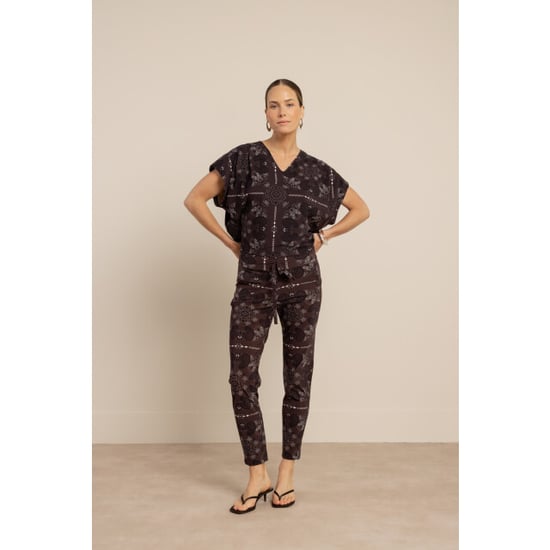 Studio Anneloes renske paisley top 13749 8714 espresso/kit - Image 2