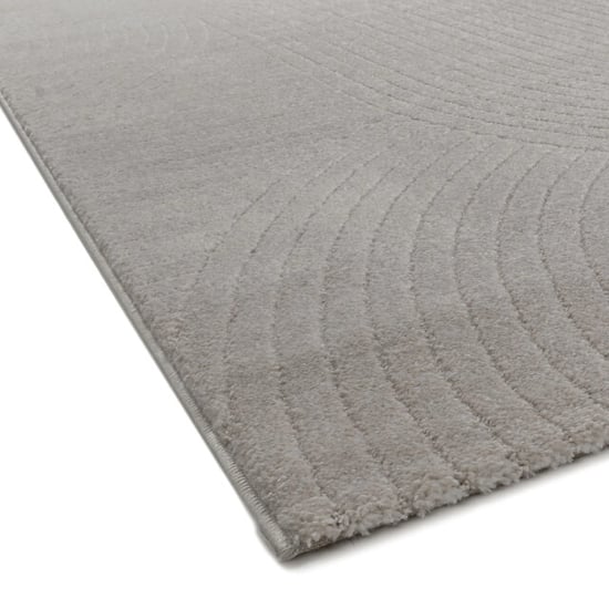 Muratap Vivant japandi art vloerkleed laagpolig effen beige- 140x200 cm - Image 5