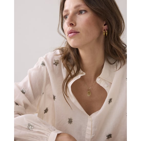 Summum 2s3328-12012 122 blouse scattered embro ivory - Image 3