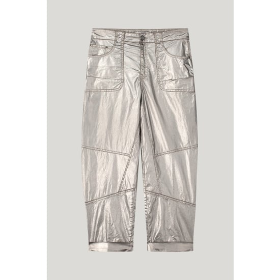 Summum 4s2693-12105 loose tapered pants foil coated - Image 3