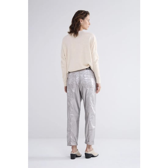 Summum 4s2693-12105 loose tapered pants foil coated - Image 5