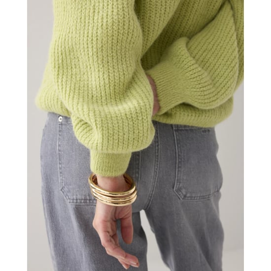 Summum 7s7964-70044 604 sweater garment dye knit misty lime - Image 3