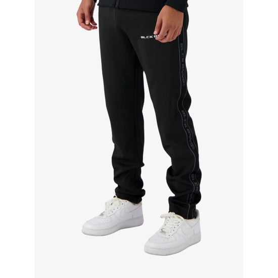 Black Bananas Heren joggingbroek taped initial trackpants zwart - Image 1