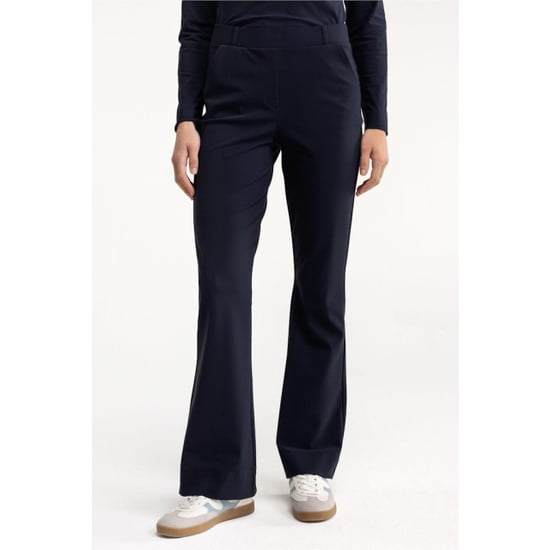 Studio Anneloes flair bonded trousers 94800 6900 dark blue - Image 4