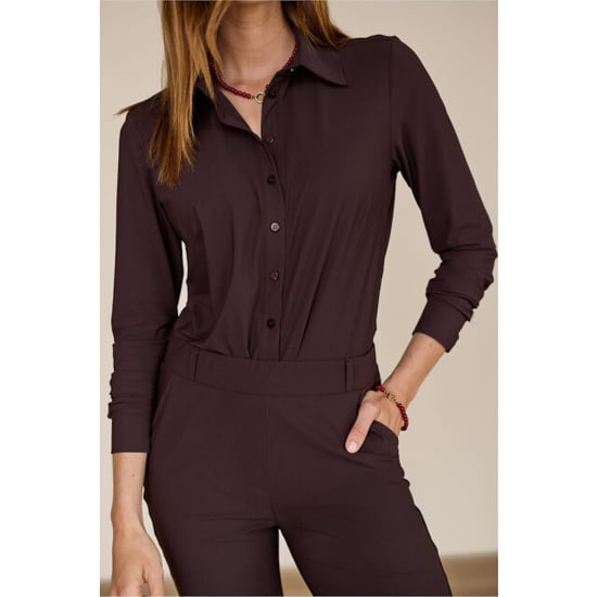 Studio Anneloes poppy blouse 94802 8700 espresso - Image 2