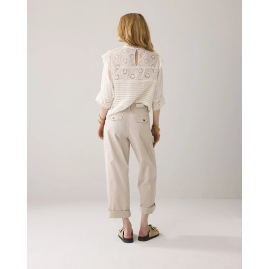 Summum 4s2743-12194 702 cocoon chino pant lt wt aurora twill pebblebeige - Image 3