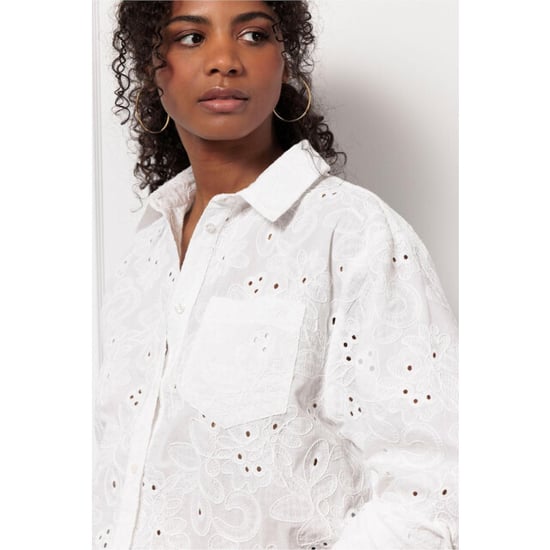 Studio Anneloes Jitte broderie blouse off-white - Image 3