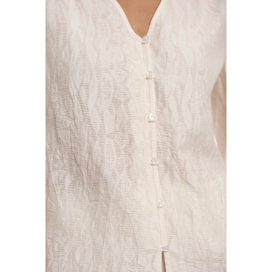 Rino & Pelle Whitney.7002623 rino&pelle half sleeve blouse h v-neck birch - Image 4