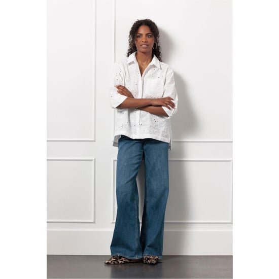 Studio Anneloes Jitte broderie blouse off-white - Image 5