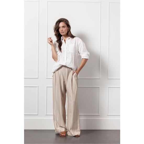 Studio Anneloes Jitte broderie blouse off-white - Image 6