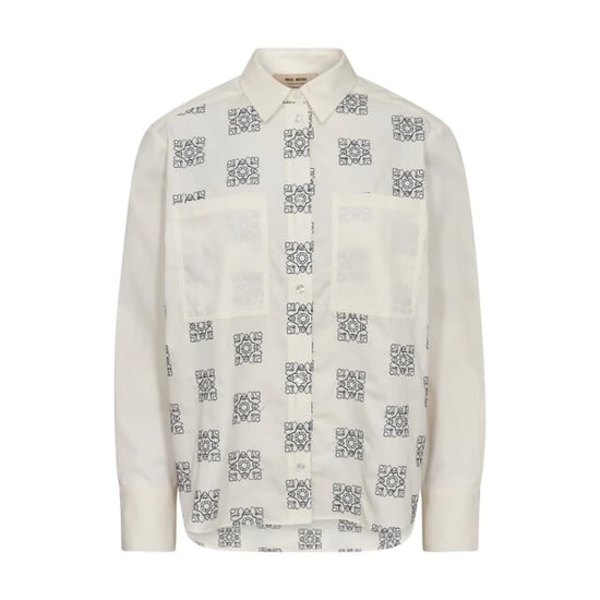 Mos Mosh 173000 180 mosmosh mm weina geo shirt ecru - Image 6