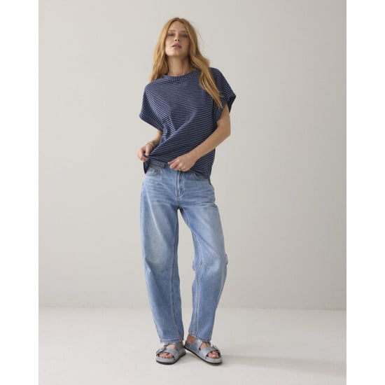 Summum 3s5258-30762 495 top two tone lurex stripe midnightblue - Image 6