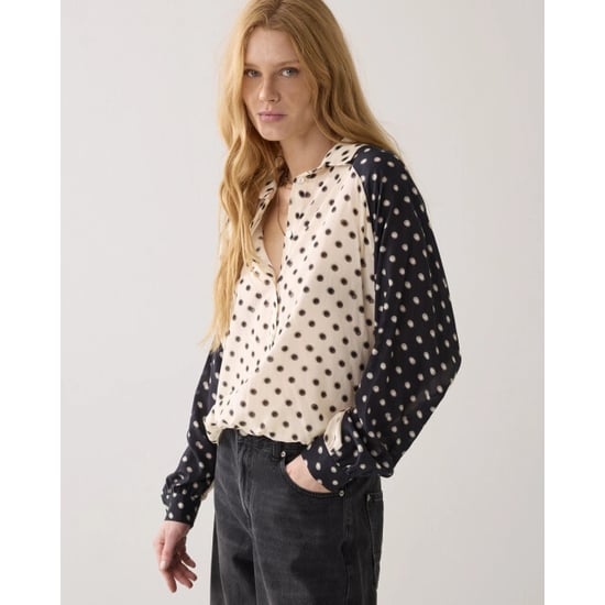 Summum 2s3456-12390 122 top blury dots ivory - Image 1