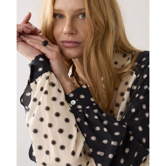 Summum 2s3456-12390 122 top blury dots ivory - Image 4