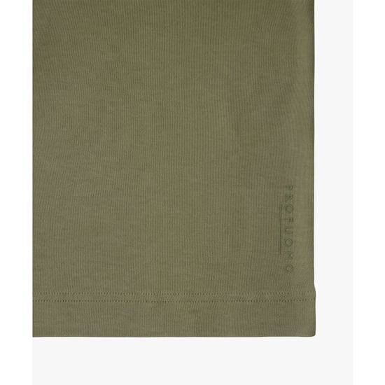 Profuomo Ppxt10003g t-shirt crew neck ss mid green - Image 3