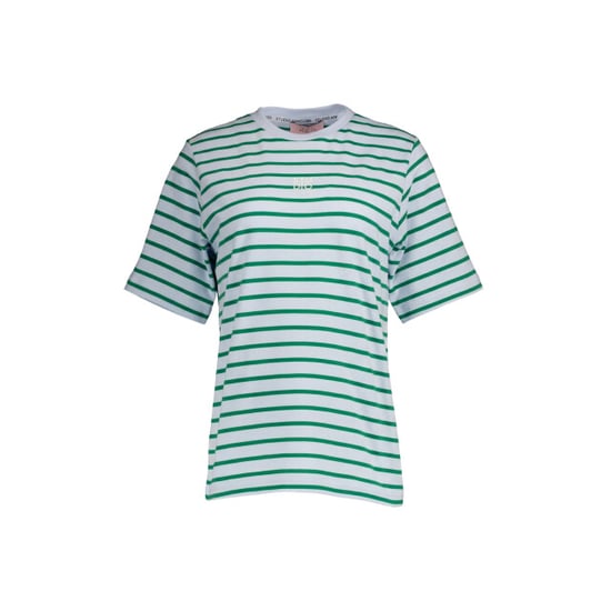 Studio Anneloes stripe studio floor t-shirt 13778 6672 light blue/grass green - Image 1