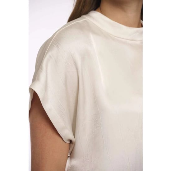 Rino & Pelle Short sleeve top with high neck - Image 3
