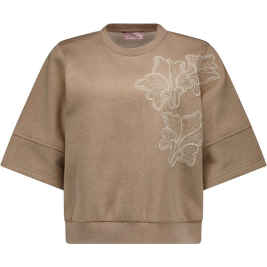 Studio Anneloes pleuni ssl embroiderie sweater 13687 2200 latte - Image 4