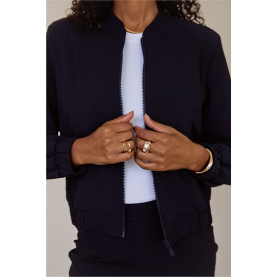 Studio Anneloes benja bomber jacket 94844 6900 dark blue - Image 3