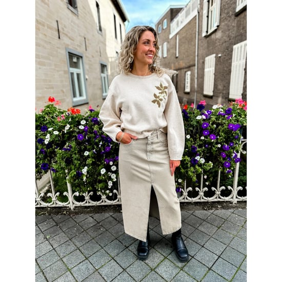 Fabienne Chapot Cltski33aw241511 carlyne skirt dirty beige - Image 5