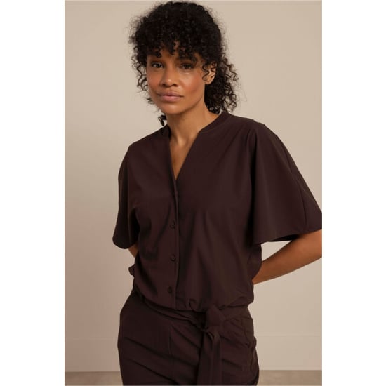 Studio Anneloes maggie jumpsuit 91542 8700 espresso - Image 2