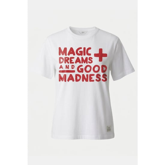 Penn & Ink Melodie 01-330 penn and ink t-shirt print white tomato - Image 1