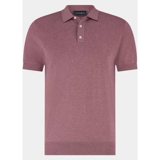 Scotland Blue Polo heren pince knitted polo ss spe26106pi08sb/5005 - Image 1