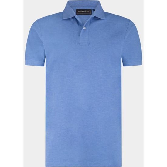Scotland Blue Polo heren fang polo spe26108fa63sb/4006 - Image 2