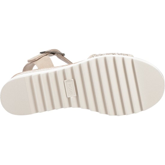 TOMS Diana Leren Damessandalen Champagne - Image 3