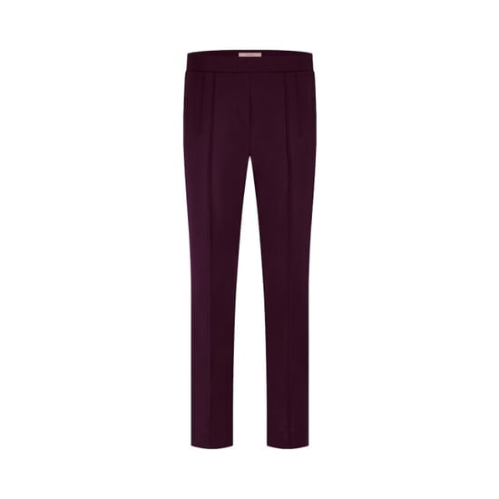 Studio Anneloes Roison bonded trouser aubergine - Image 1