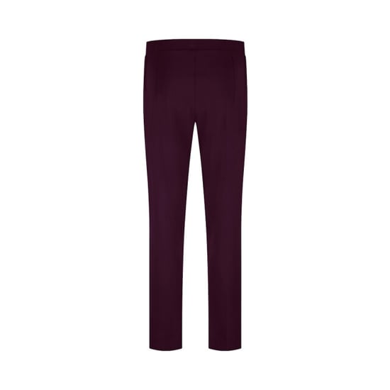 Studio Anneloes Roison bonded trouser aubergine - Image 3