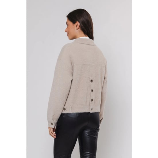 Rino & Pelle Bubbly.700noos rino en pelle boxy jacket stone - Image 2