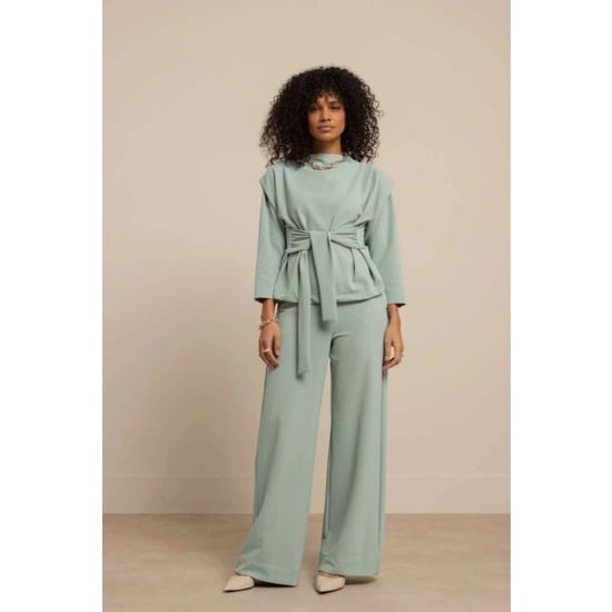 Studio Anneloes Luz twill trousers mint - Image 5
