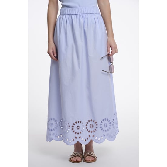 Rino & Pelle Asse.7002624 midi skirt light blue - Image 1