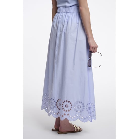 Rino & Pelle Asse.7002624 midi skirt light blue - Image 2