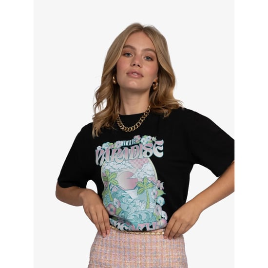 Nikkie Dames t-shirt paradise zwart - Image 1