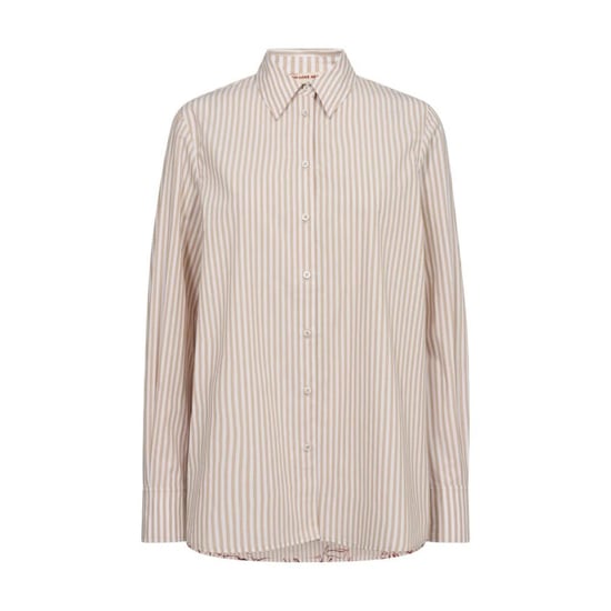 Mos Mosh 169100 123 mosmosh mm elinda leafy stripe shirt sesame - Image 3