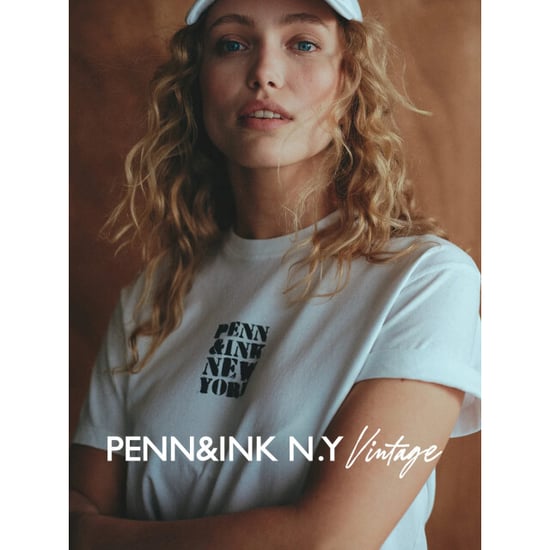 Penn & Ink Etta 01-90 penn and ink t-shirt print white black - Image 4