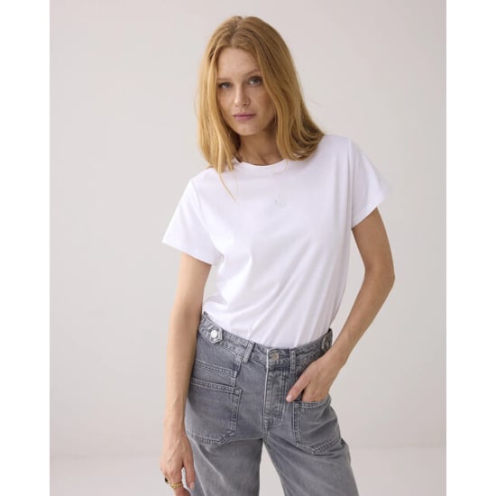 Summum 3s5185-30714 110 rhine stone logo tee white - Image 1