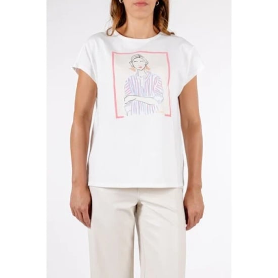 Rino & Pelle Nanouk.7002622 rino&pelle t-shirt with print snow white illustration - Image 4